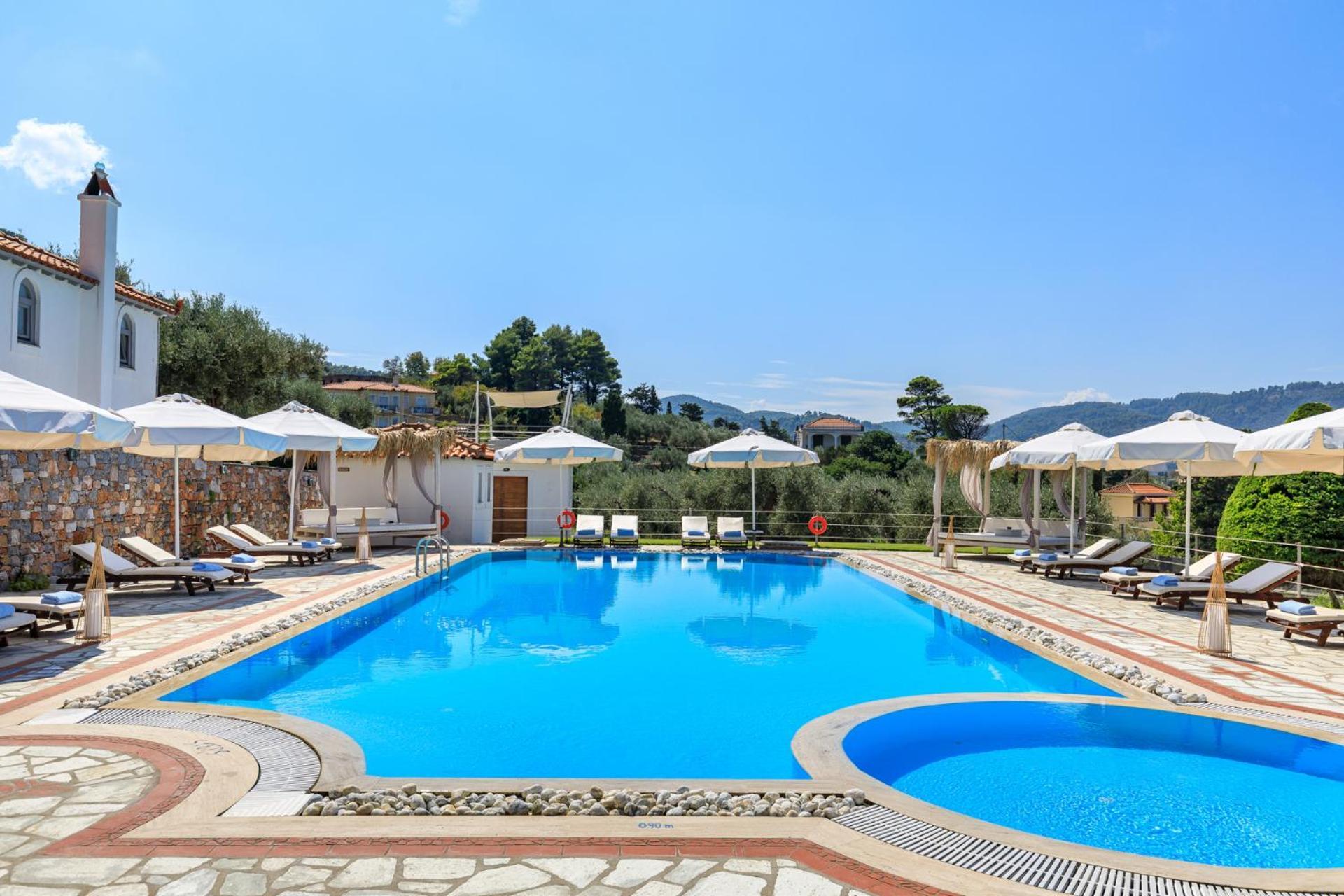 Ourania Studios & Apartments Skopelos stad Exteriör bild