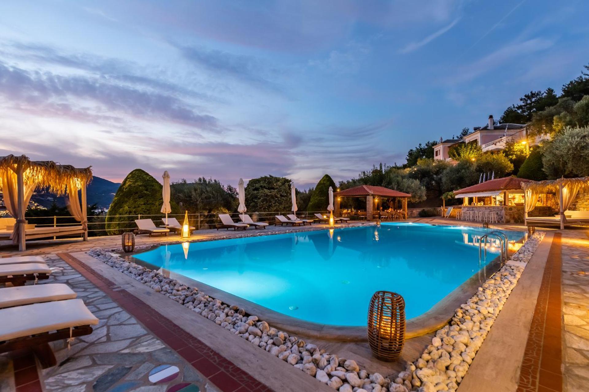 Ourania Studios & Apartments Skopelos stad Exteriör bild