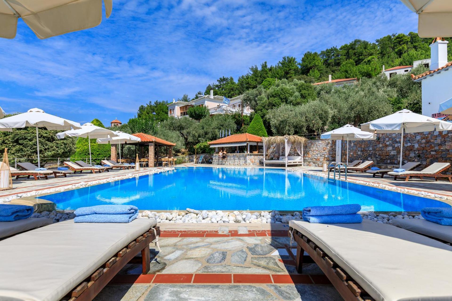Ourania Studios & Apartments Skopelos stad Exteriör bild